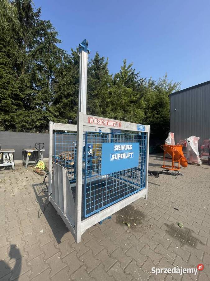 Winda budowlana wyciąg Steinweg Superlift 200 Ślesin
