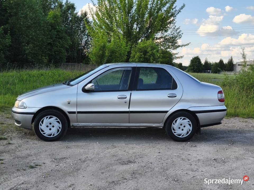 Fiat Siena 12 75 koni wzorowy stan 82 przebiegu srebrny Łuków