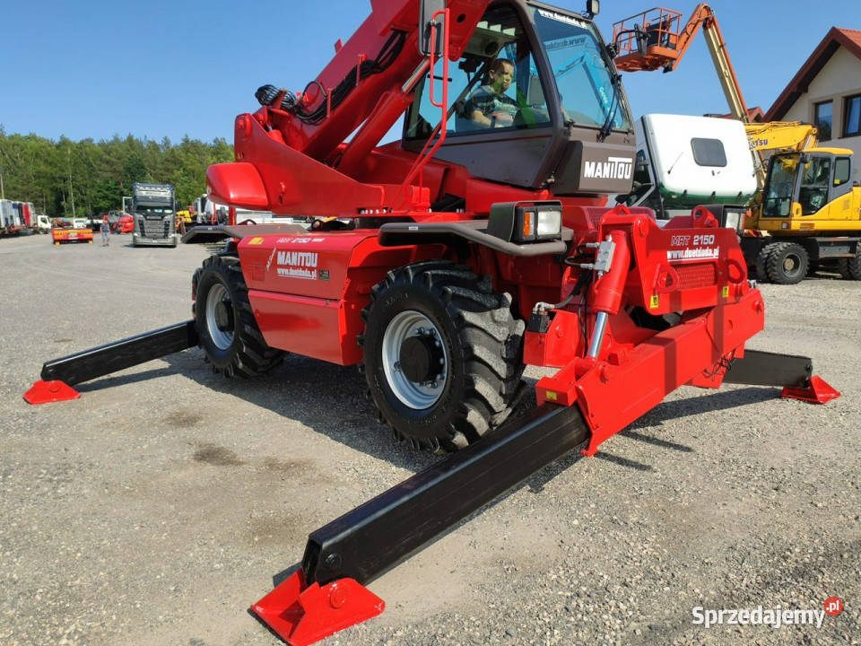 pozostałe Manitou MRT 2150 ROTO Ładowarka Rok produkcji 2007 świętokrzyskie Widełki