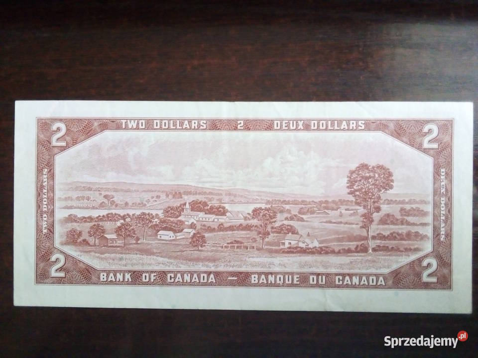 Banknot 2 dolary Kanada Płońsk