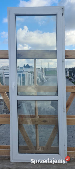 OKNA KacprzaK 87X230 Okno Balkonowe Używane PCV Siedlce