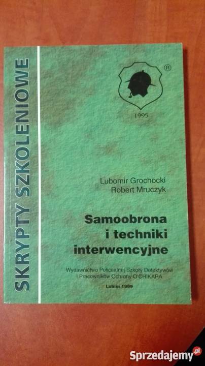 Samoobrona i techniki interwencyjne LGrochocki Olsztyn sprzedam
