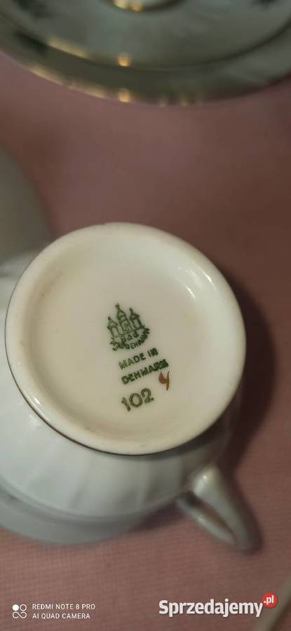 Dzbanek do kawy BG Kjbenhavn Made in Denmark Porcelana i szkło