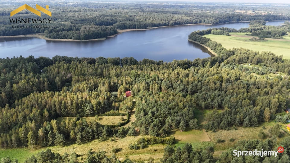 Działka Letniskowa 835m2 Bartężek Jezioro utwardzona sprzedam