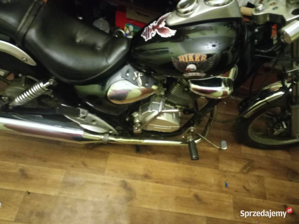 Chopper 125 na B 6000km świętokrzyskie Ostrowiec Świętokrzyski sprzedam