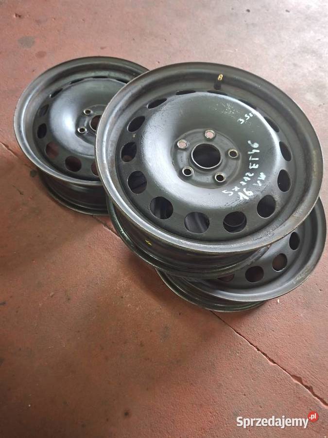 Sprzedam stalowe felgi 5x112 STAN ZGODNY Z śląskie Rybnik sprzedam