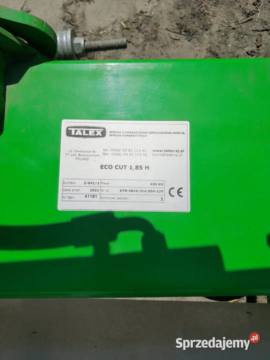 Kosiarka rotacyjna TALEX 185 Rotacyjne Kłodawa