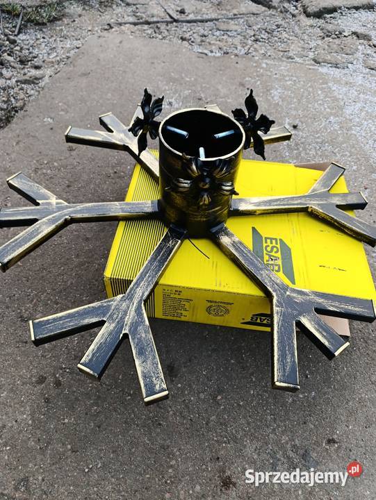 Stojak choinkowy XXL Z POJEMNIKIEM NA WODĘ czarny Kamela