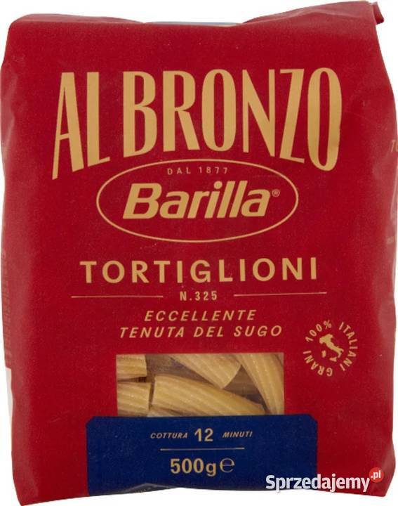 Makaron Tortiglioni Bronzo n 325 500g Barilla x Świdnica