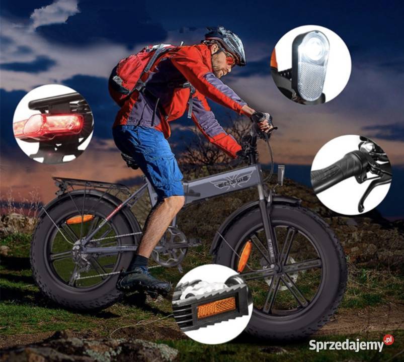 Engwe EP2 PRO Rower Elektryczny 750W NOWY Pojazdy elektryczne śląskie Jastrzębie-Zdrój