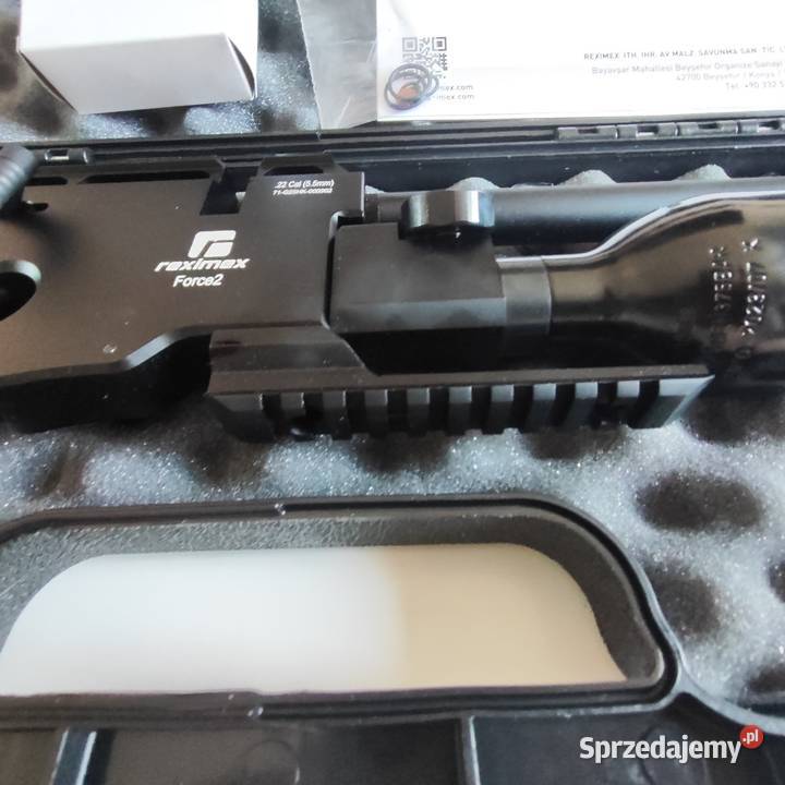 Wiatrówka PCP Reximex Force 2 45 55 635 Ruda Śląska