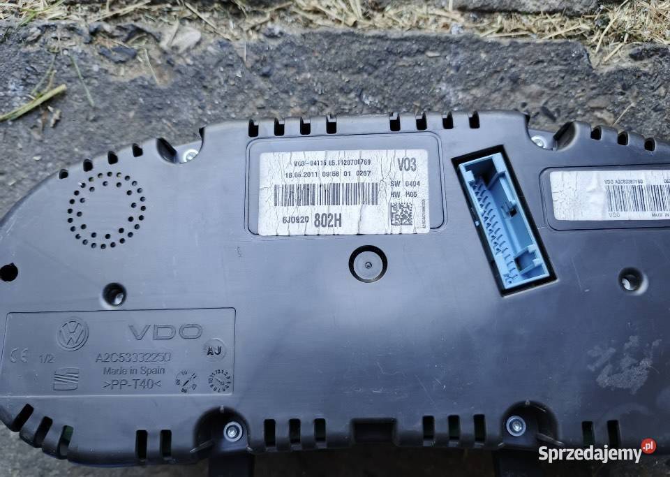 Licznik zegar do Seat Ibiza IV Wyposażenie wnętrza Skarżysko-Kamienna sprzedam