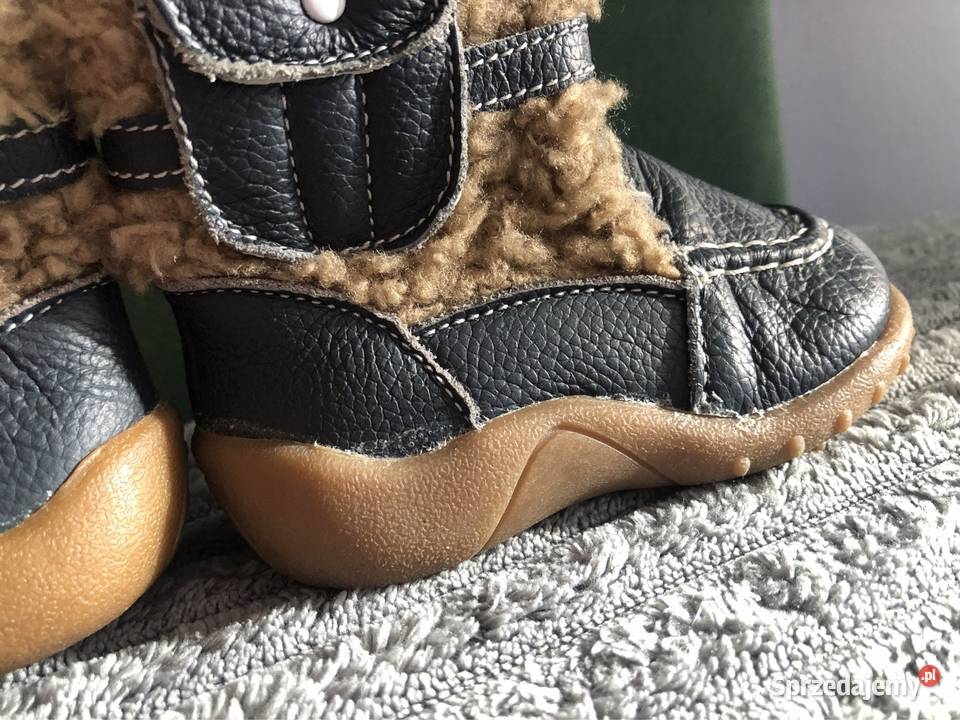 Niemowlęce kozaki na zimę Rozmiar 19 Kłodawa sprzedam