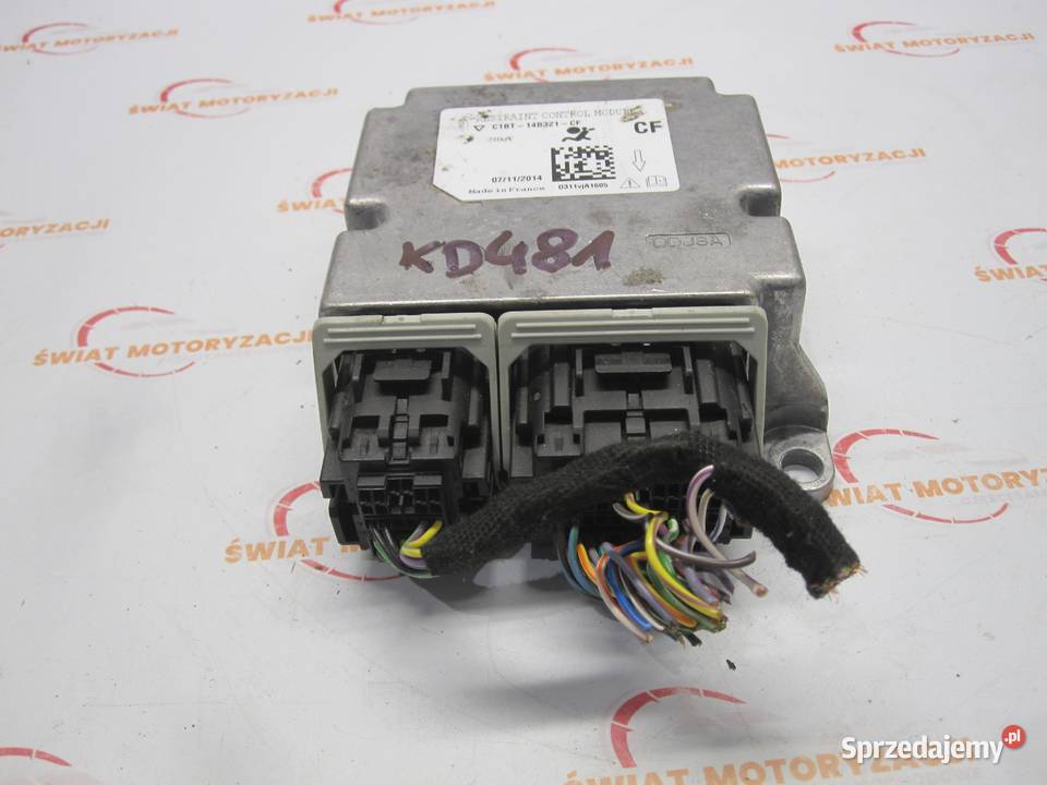 FORD FIESTA MK VII moduł AIRBAG C1BT14B321CF Kielce