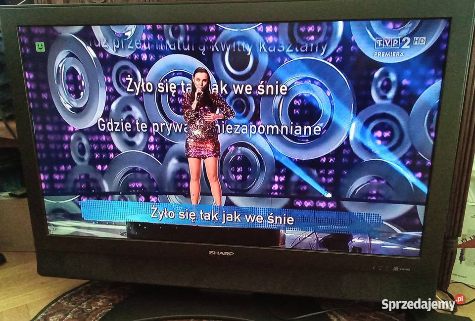 TV 42 cale Sharp z podstawą i pilotem LC42SA1E Warszawa