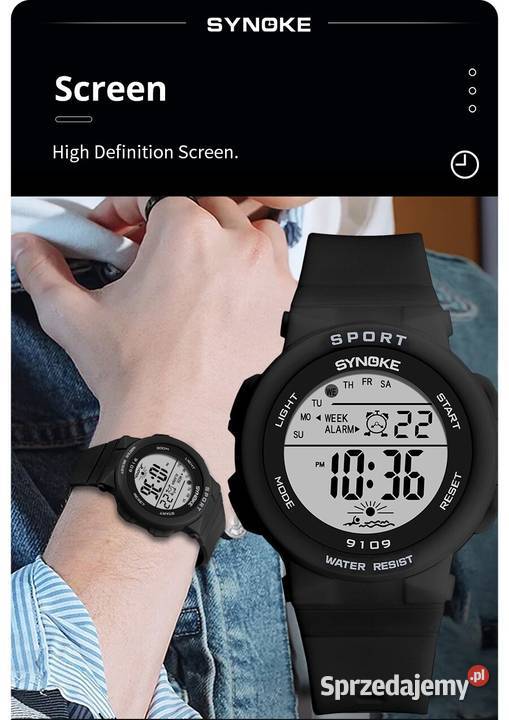 Zegarek cyfrowy Synoke elektroniczny damski