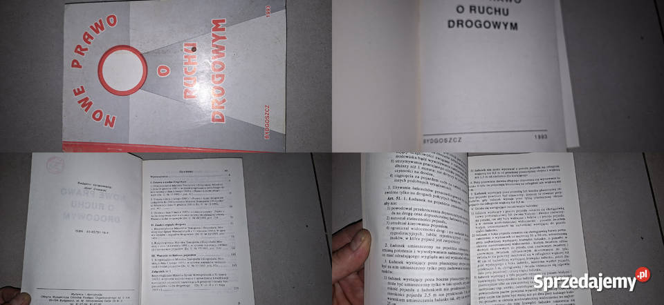 Prawo o Ruchu Drogowym 1993 Unikatowy Swarzędz