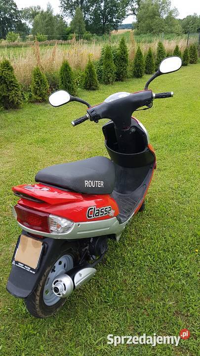 Skuter 4T Romet Motors z małym przebiegiem dolnośląskie Grabowno Małe