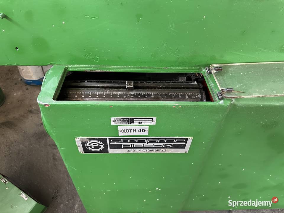 Giętarka do rurprętów PIESOK XOTH 40