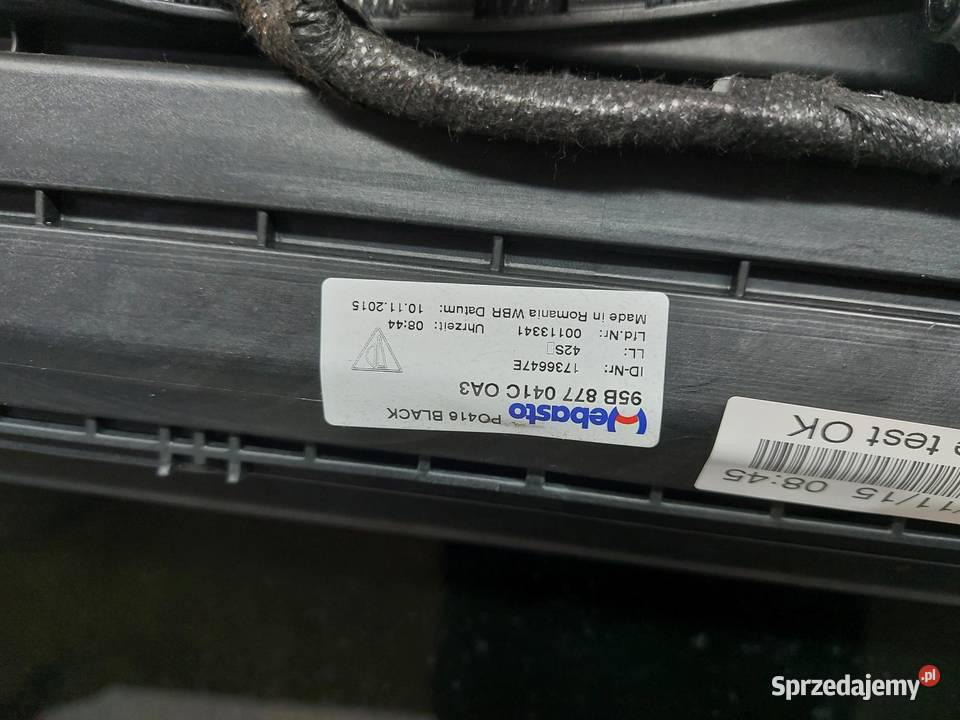 PORSCHE MACAN S 95B Szyberdach panorama osobowe Szyberdachy sprzedam