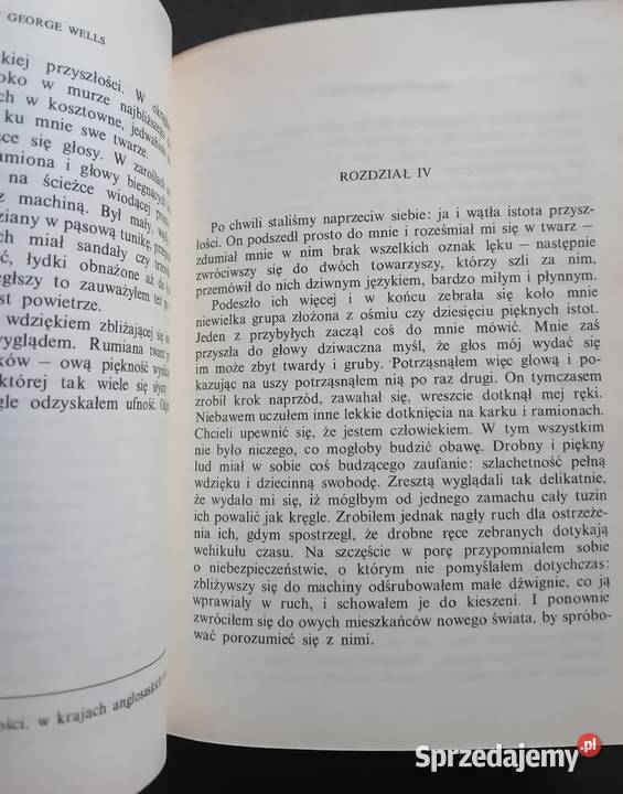 Herbert G Wells Wehikuł czasu Ossolineum 1985 r sprzedam