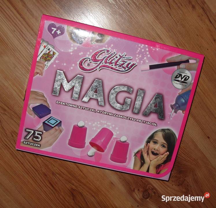 MAGIA zestaw magiczny 75 sztuczek HANKY PANKY 7 lat+ wielkopolskie Rawicz