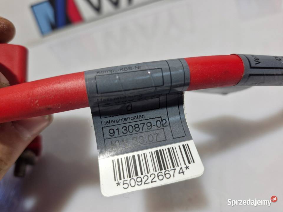 BMW E81 E87 KLEMA PLUSOWA PIROTECHNICZNA 9130879