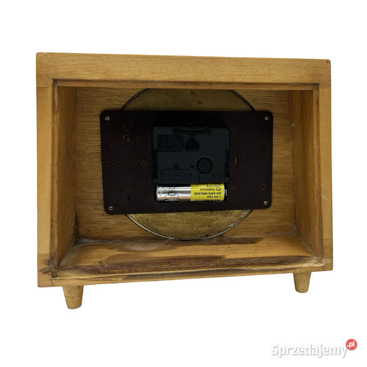 Zegar kominkowy vintage Ruhla Electric lata 70 sprzedam
