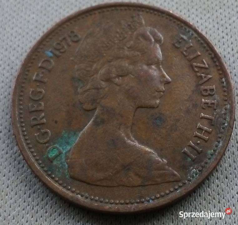 WIELKA BRYTANIA PENCE1978 r Numizmatyka mazowieckie Legionowo