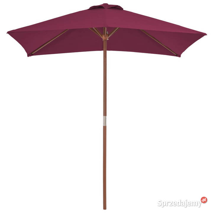Parasol ogrodowy na drewnianym słupku 150 x 200 mazowieckie Warszawa