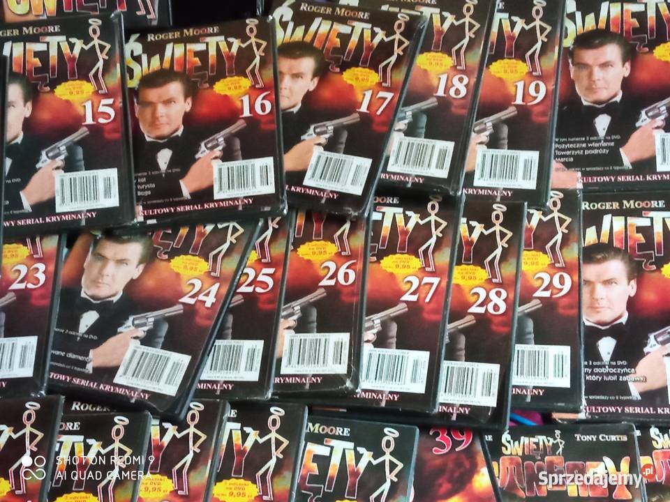 Serial Święty Roger Moore DVD Katowice