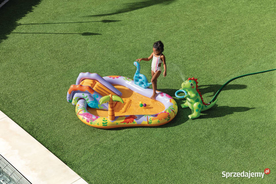 Basen dmuchany dzieci wodny plac zabaw Smogorzów