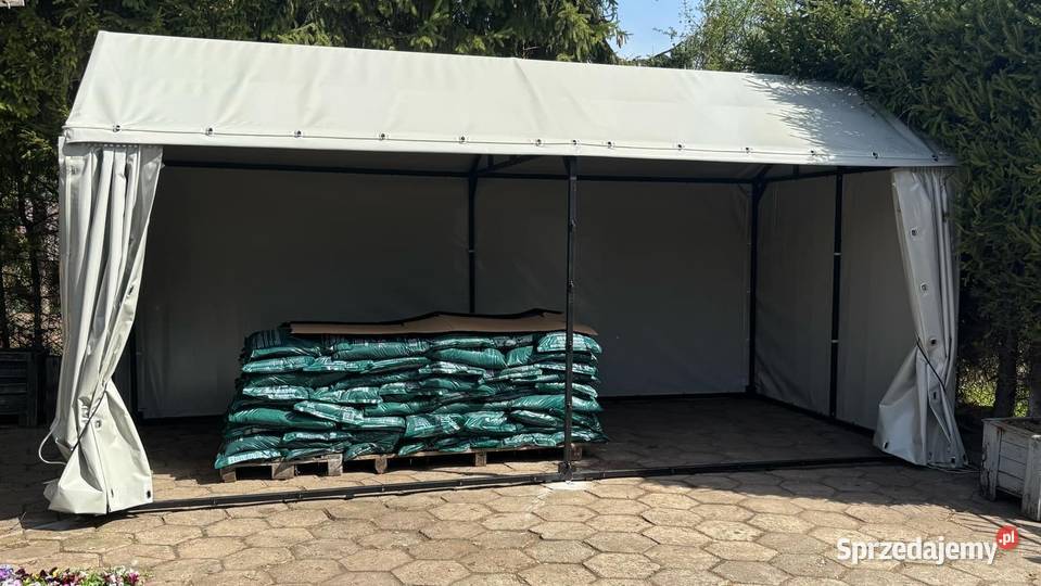 Namiot magazynowy PVC 680 gm hala stalowa Olsztyn