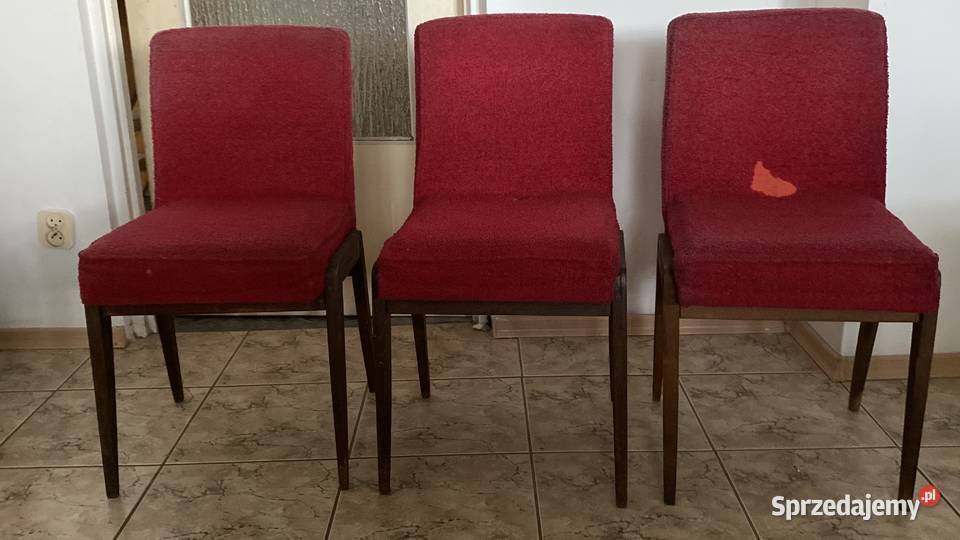 Krzesla AGA lata 70 Lublin