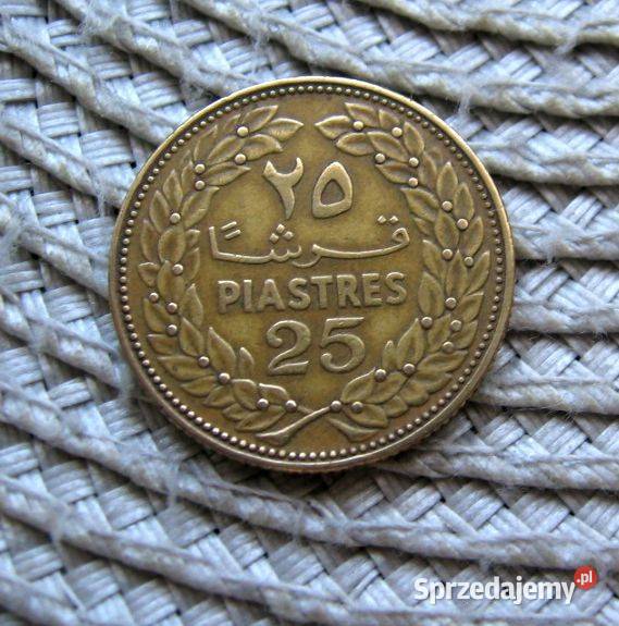 Liban 25 Piastrów 1968r Kalisz