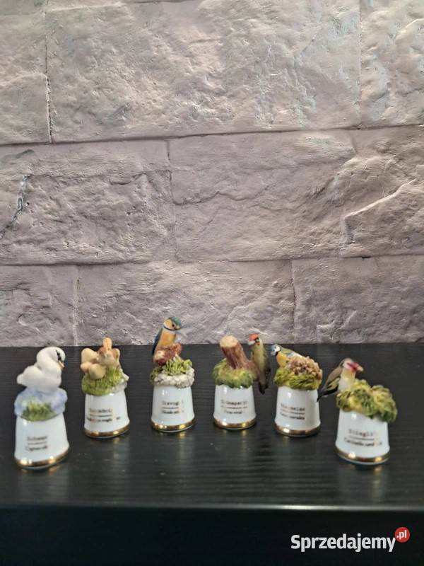 Naparstki kolekcjonerskie Sutherland Porcelana i szkło Skwierzyna