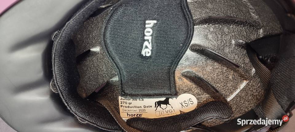 Kask jeździecki z regulacją Horze Pacific Jasień