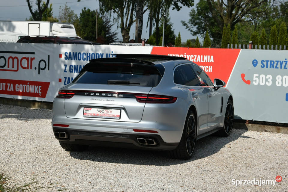 Porsche Panamera Turbo Sport Turismo V8 550 isofix Kampinos