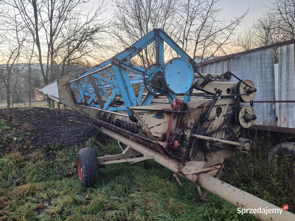 Kombajn e 514 Wózek do header'a dolnośląskie Kłodzko sprzedam