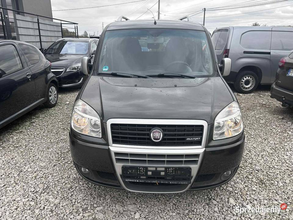 Fiat Doblo Malibu 2009 szary Ładna