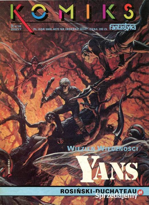 Zestaw 9 komiksów miękka Wola Rzędzińska