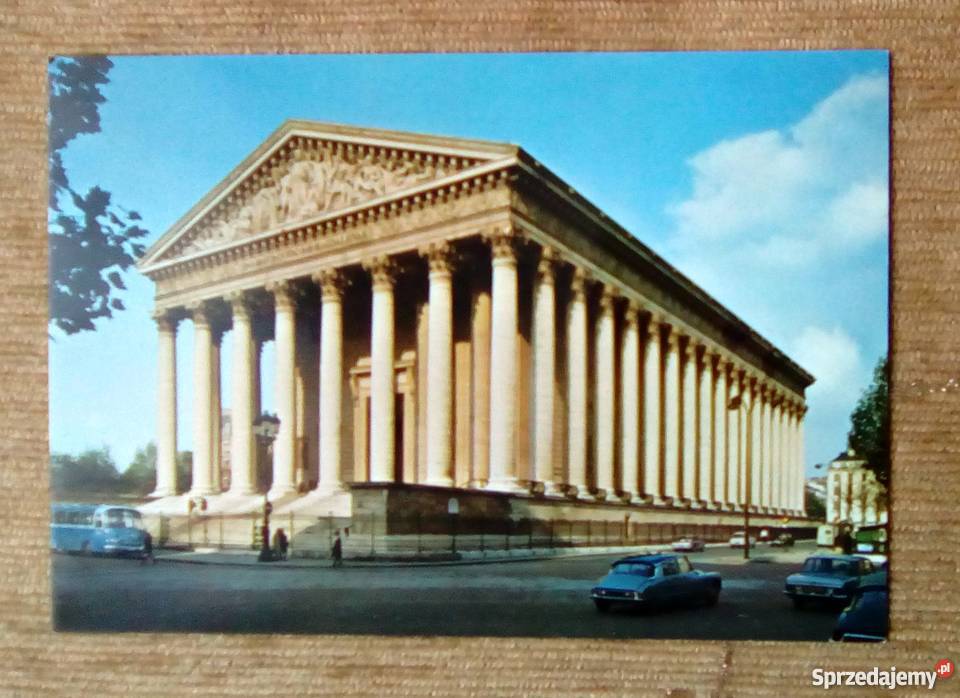 PARYŻ KOŚCIÓŁ MADELEINE ŚWIĄTYNIA CHWAŁY ARMII