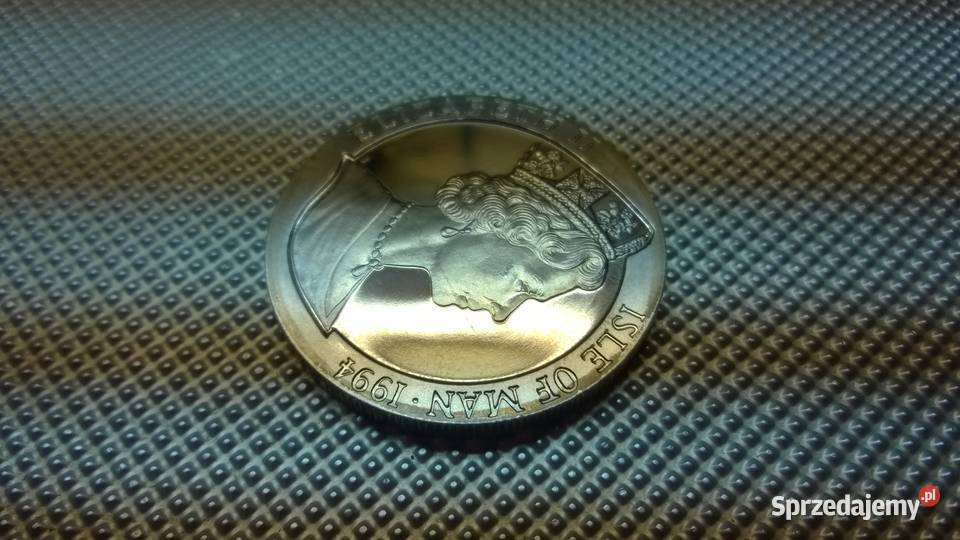 moneta Wyspa Man 1 korona 1994 Mundial USA 0314