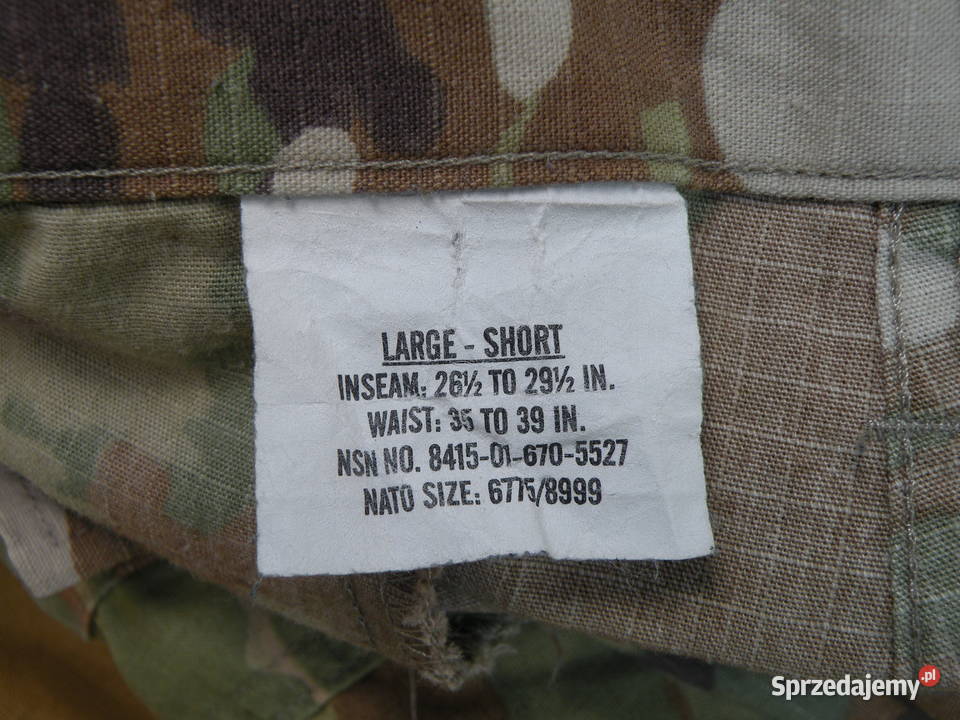 Spodnie IHWCU multicam ocp large short