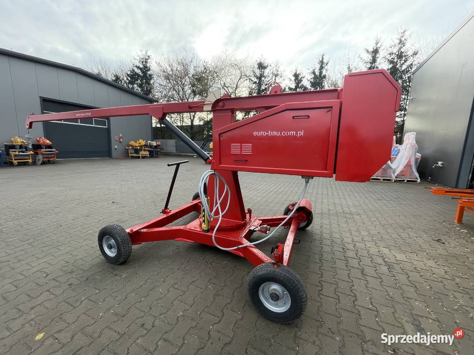 Minidźwig Nemasco minikran podnośnik żuraw pełny VAT Ślesin