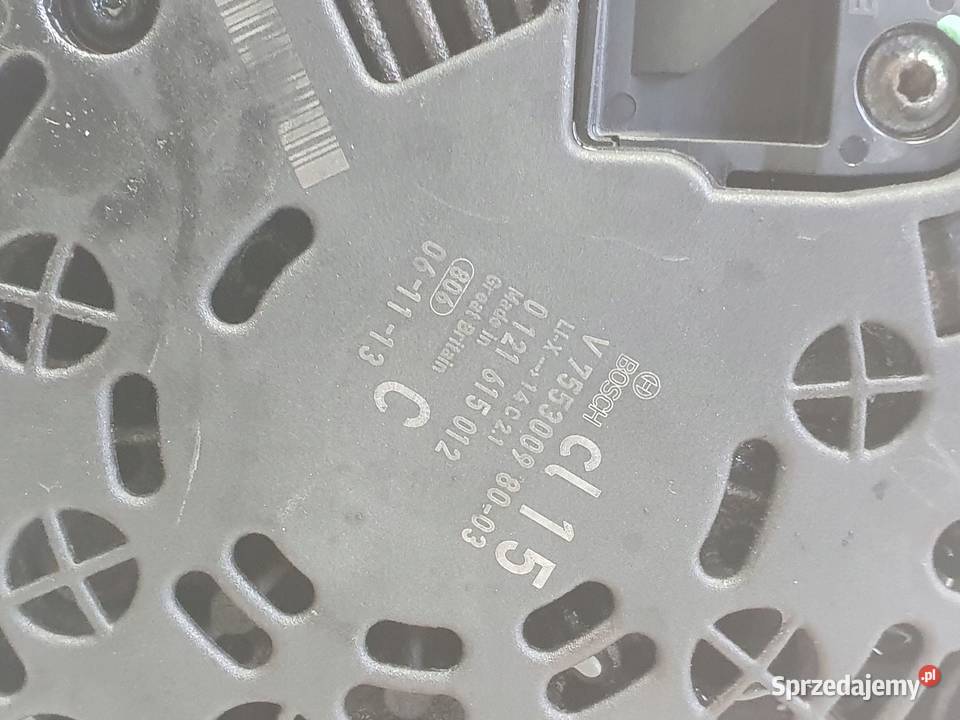 Mini Cooper R56 16 16V VTi ALTERNATOR 0121615012 Janów