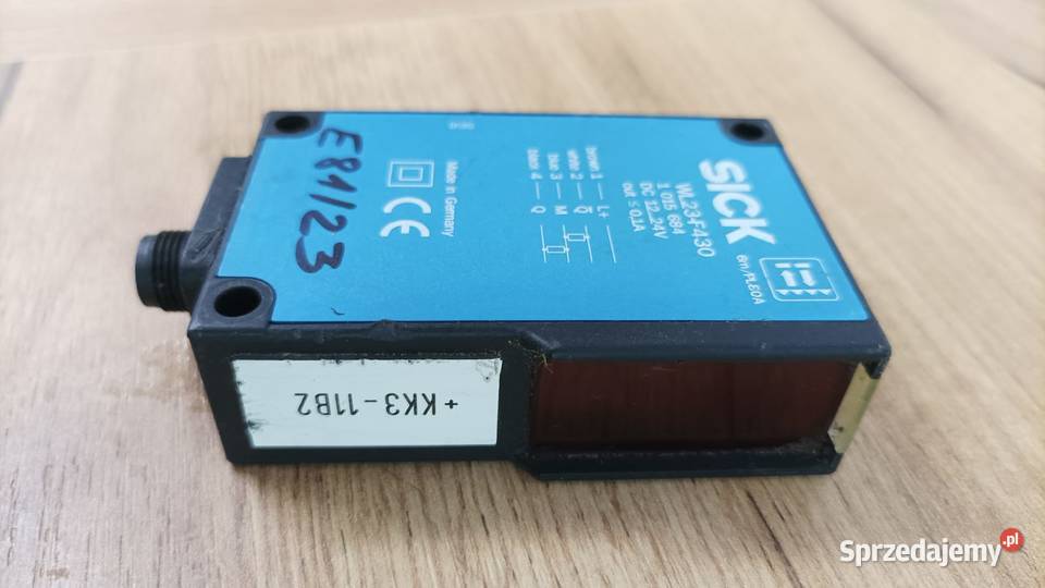 Bariera fotoelektryczna SICK WL23F430 Produkcja