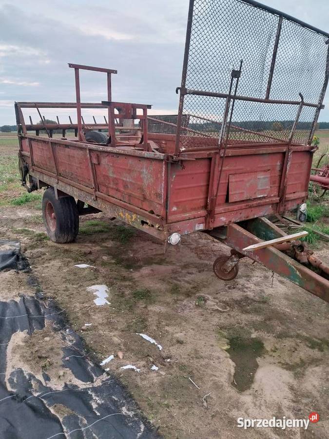 Rozrzutnik obornika jednoosiowy dwuosiowy Joskin lubelskie Glinnik