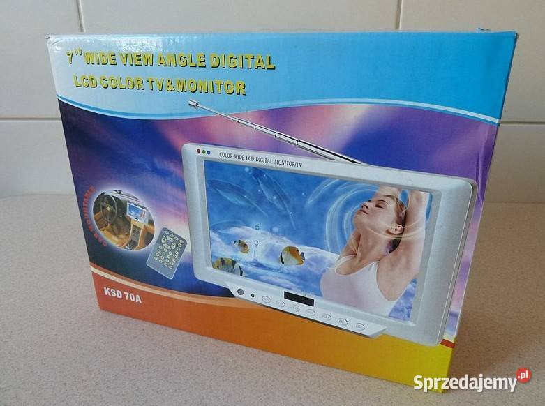 Nowy TV MONITOR 7 LCD Color re podkarpackie Rzeszów