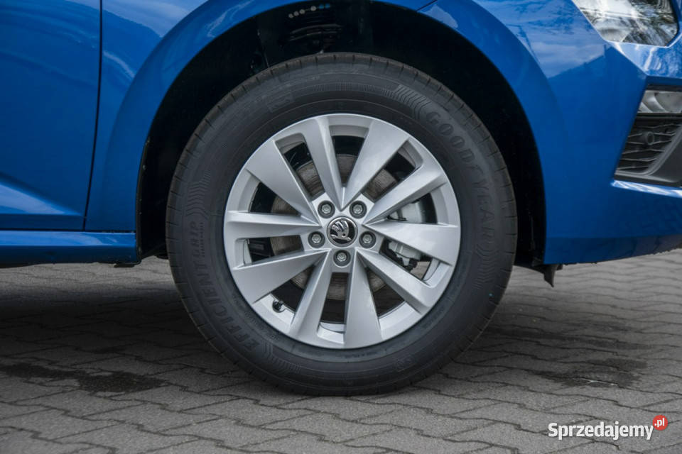 koda Kamiq Drive 15 TSI 150 DSG Dostępny ręki I niebieski Kamiq Łódź sprzedam